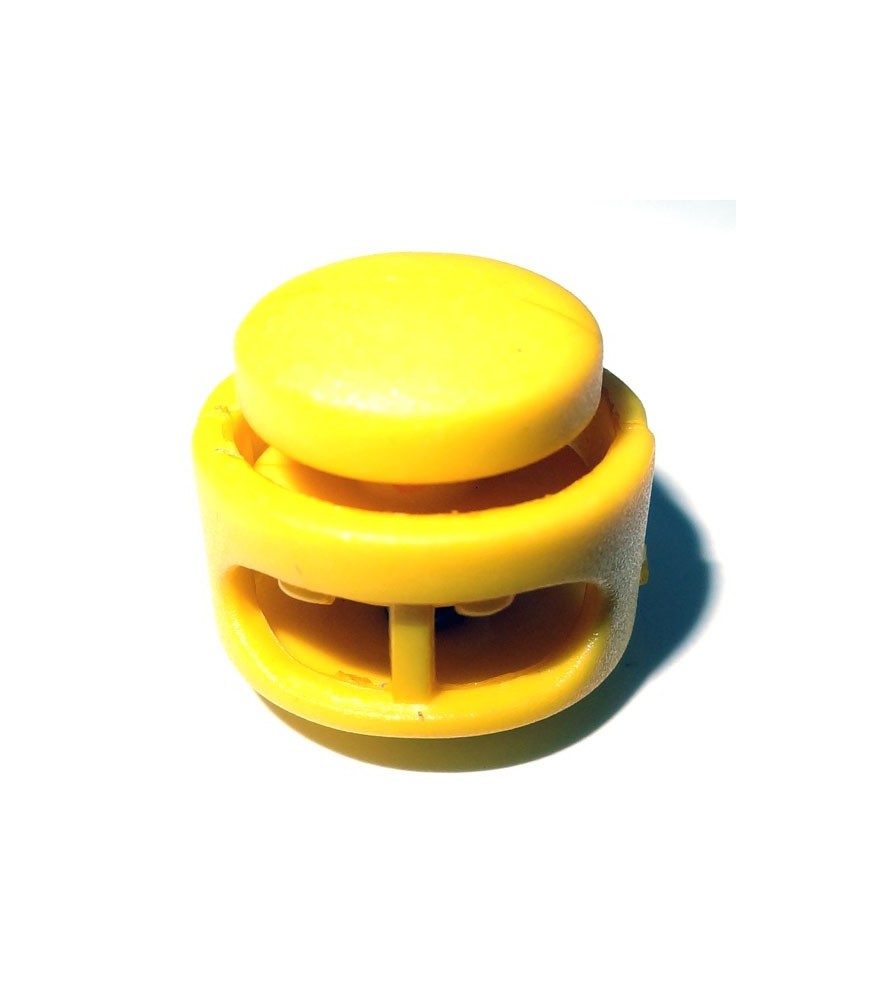 Round Cord Lock Stopper - Two Hole