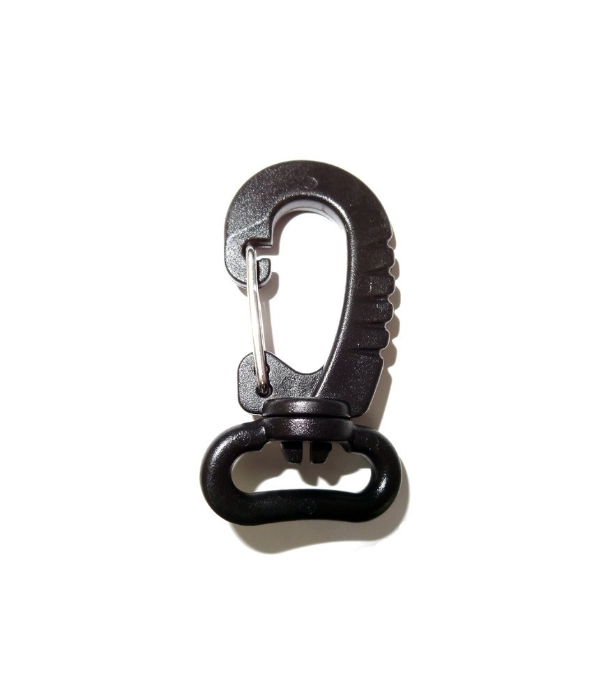 Springloaded Hook 20 mm Plastic