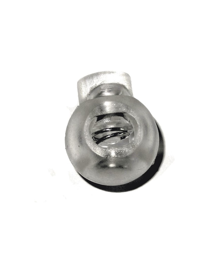 Round Cord Lock Stopper - One Hole | 15 mm