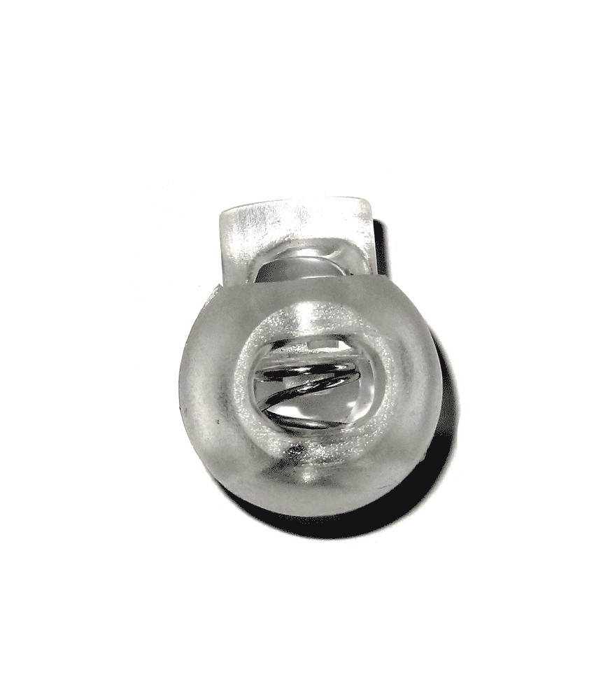 Round Cord Lock Stopper - One Hole | 15 mm
