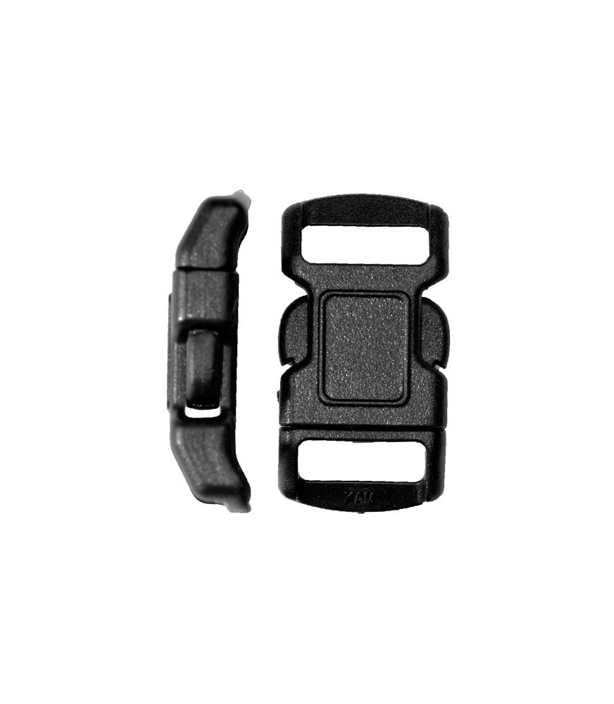 Side Release Buckle - curved, square | 11 mm