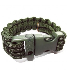 Classic Paracord Bracelet - 16 mm Whistle | One Color
