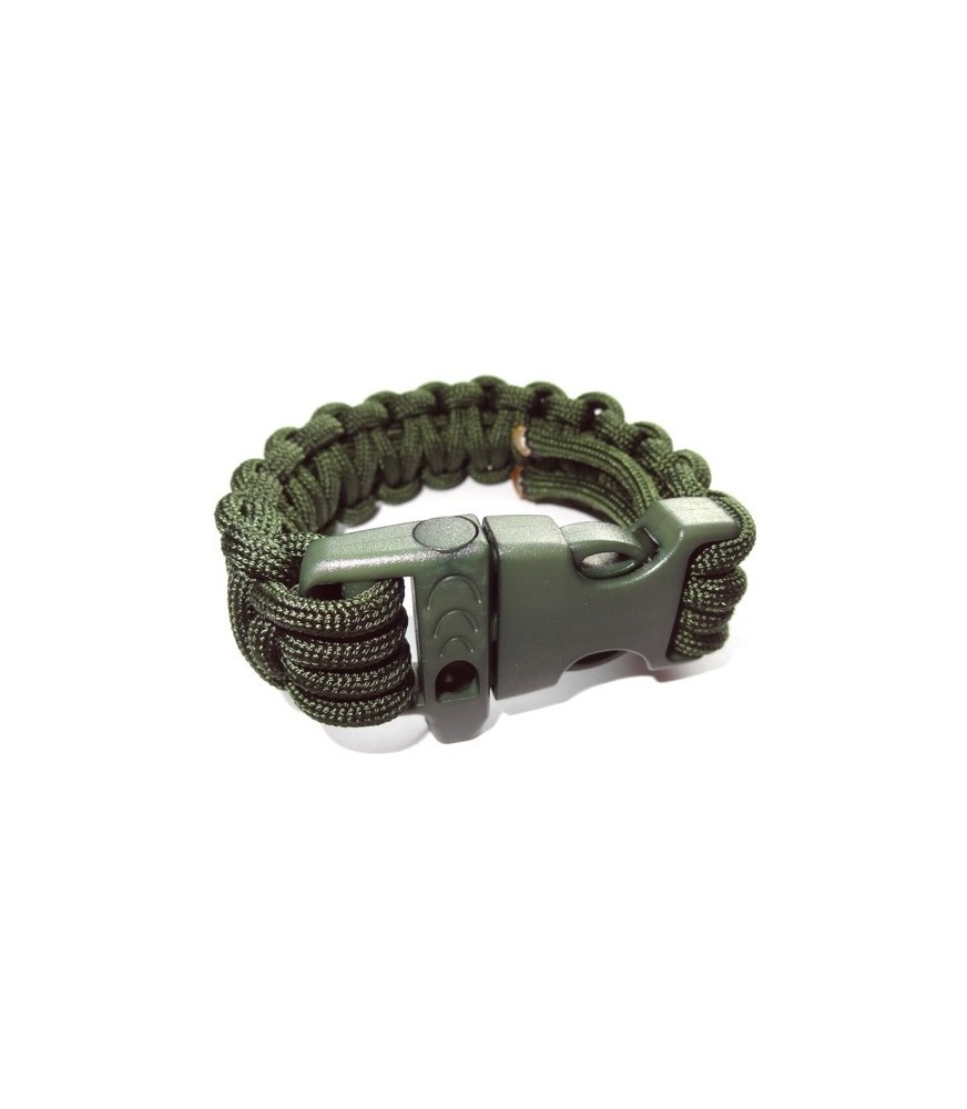Classic Paracord Bracelet - 16 mm Whistle | One Color