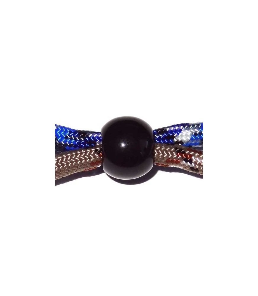 Plastic Beads - 12 x 10 mm | Black
