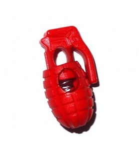 Grenade-shaped cord stopwatch
